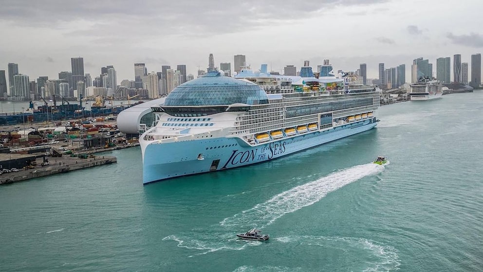 Icon of the Seas Jungfernfahrt