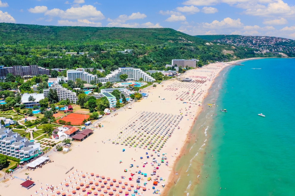 Albena-Beach in Bulgarien