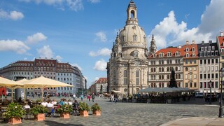 Dresden hat eine Menge touristischer Highlights zu bieten – darunter die Frauenkirche.