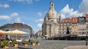 Dresden hat eine Menge touristischer Highlights zu bieten – darunter die Frauenkirche.