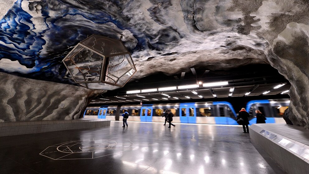 U-Bahn von Stockholm