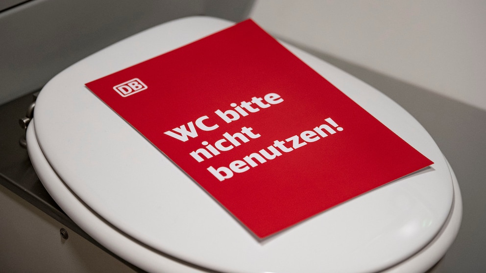 Toiletten im Zug defekt