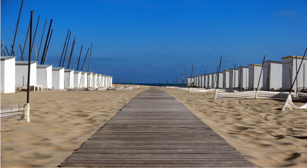 Knokke-Heist liegt an der niederländischen Grenze