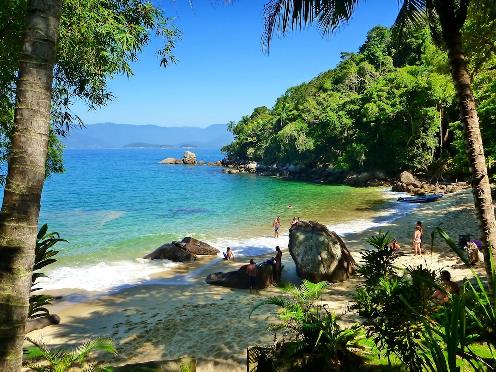 Costa Verde in Brasilien, Ubatuba, Ilha das Couves