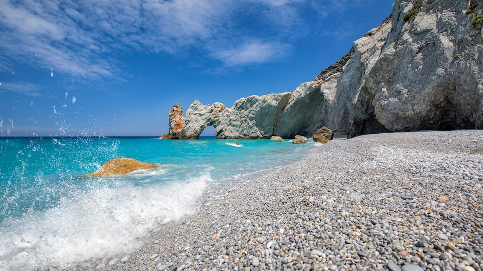 Lalaria Beach auf Skiathos