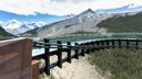 Der Columbia Icefield Skywalk im Jasper Nationalpark in Kanada