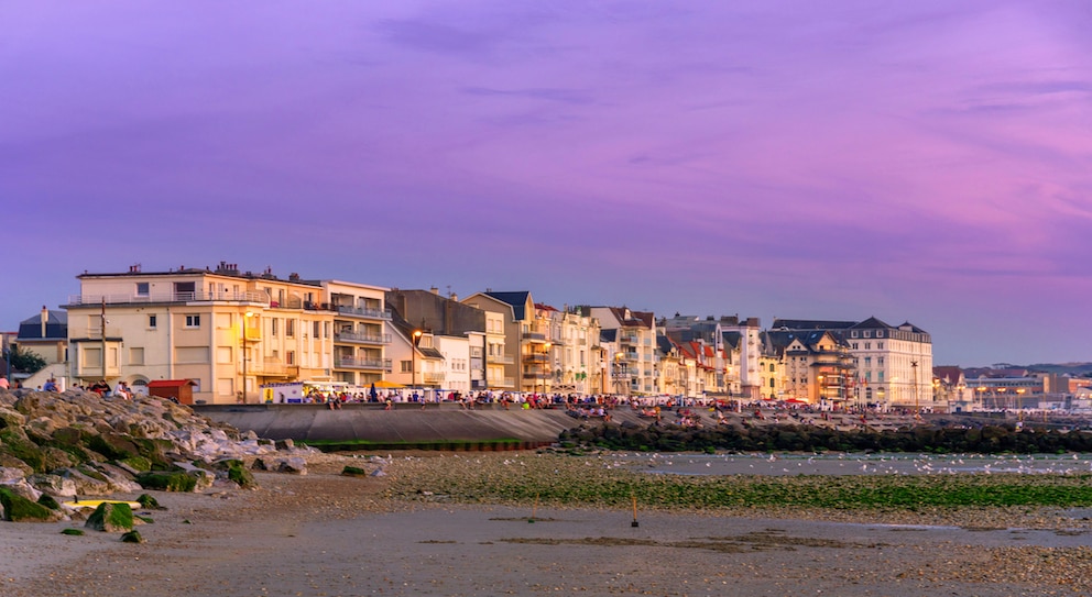 Wimereux: der kleine Ort ist bekannt für seine wunderschöne Promenade mit Architektur aus Gründerzeiten.