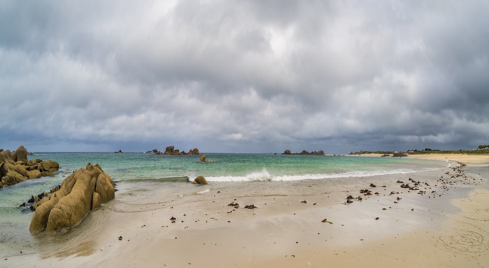 La Plage de Kerfissien: Der Strand ist bekannt für kristallklares Wasser