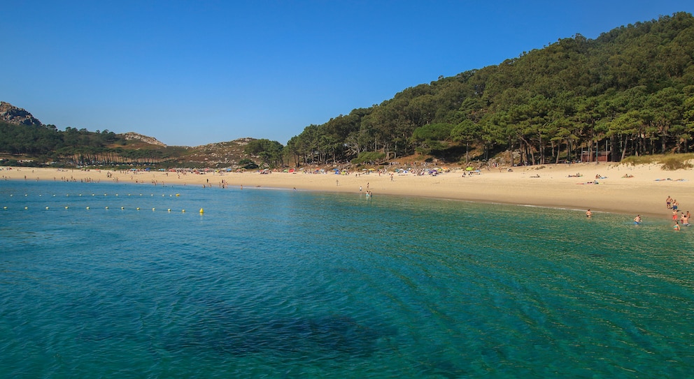 Praia de Figueiras – auf der Insel Alle de Monteagudo