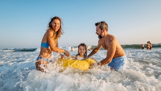 Familie am Meer