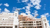 Hotel Algarrobico: Blick vom Strand auf die Baustelle des "Geisterhotels"