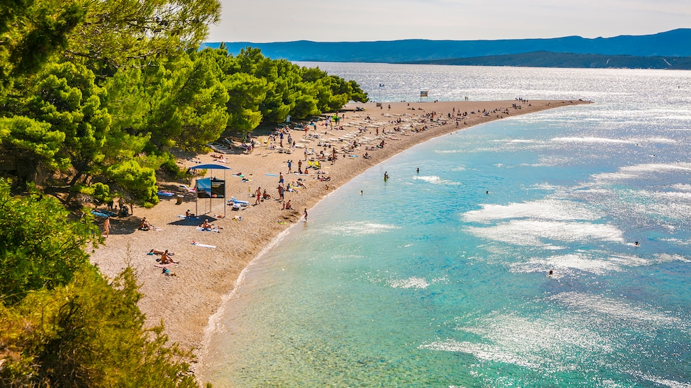 Asbest Strand Kroatien