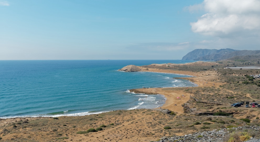 Playa Cala Cortina – die Strandoase befindet sich mitten im Naturpark Calblanque 