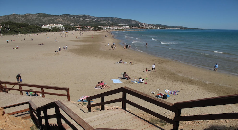 Der Playa Romana in Alcossebre gilt als besonders sauber und wurde dafür bereits mit der Blauen Flagge ausgezeichnet