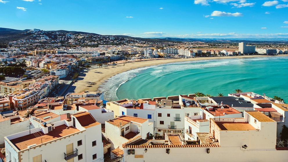 Der Küstenort Peñíscola in der spanischen Provinz Castellón