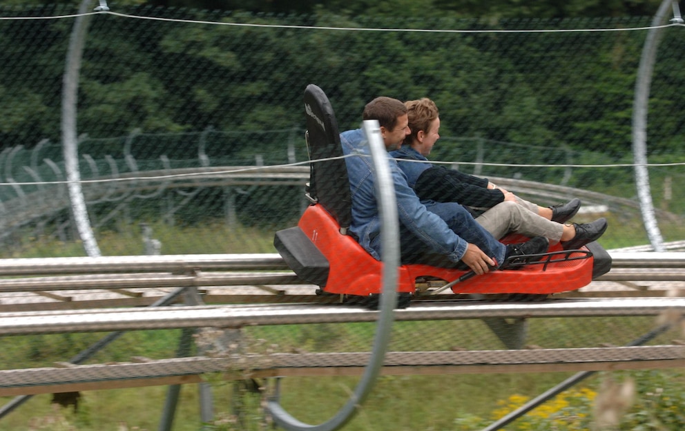 Sommerrodeln auf der Insel Rügen