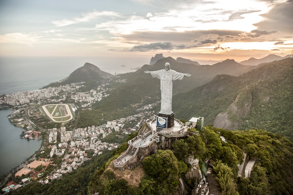 Cristo Redentor in Rio – nicht unter den größten Statuen der Welt