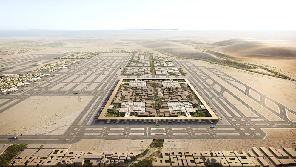 Größter Flughafen der Welt in Riad (Saudi-Arabien) geplant