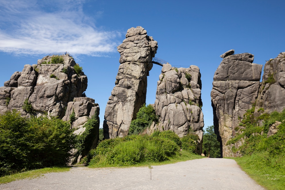 Externsteine im Teutoburger Wald, Nordrhein-Westfalen