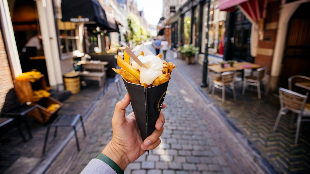 Pommes erfunden