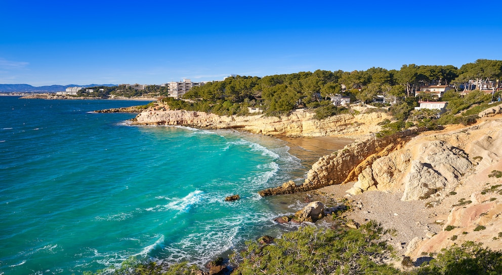 Der Cala Penya Tallada befindet sich in Salou bei Tarragona