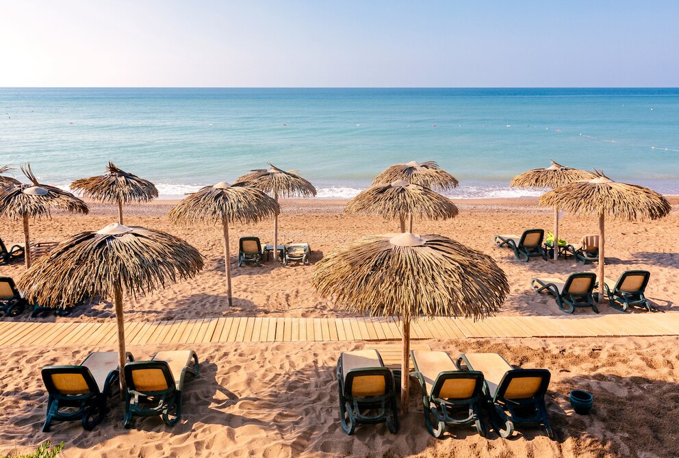 Strände an der türkischen Riviera: Strand bei Belek