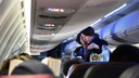 Flugbegleiter leiden unter Verhaltensweisen von Fluggästen, die nerven