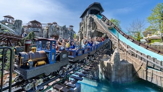 Attraktionen im Europa-Park wiedereröffnet: Alpenexpress und Wildwasserbahn
