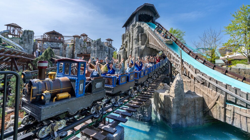 Attraktionen im Europa-Park wiedereröffnet: Alpenexpress und Wildwasserbahn