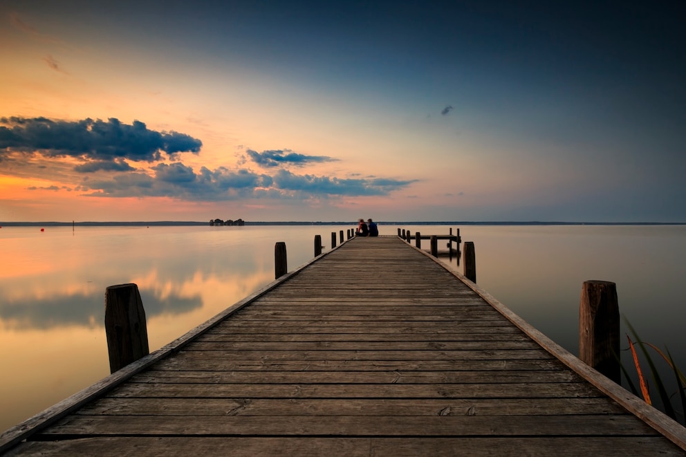 Sonnenuntergang am Steinhuder Meer