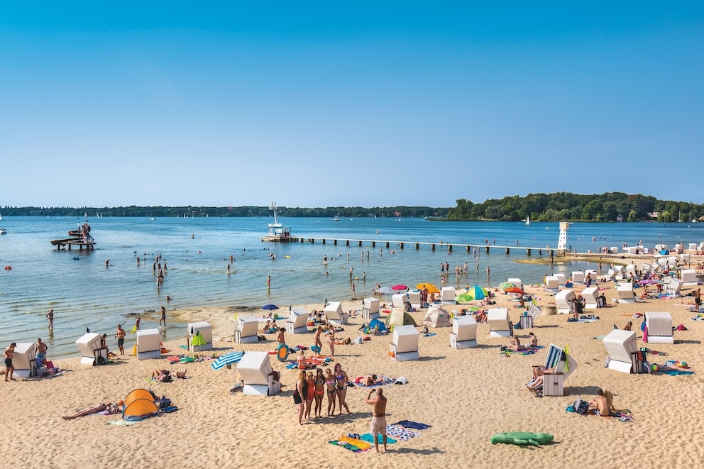 Ein Hochsommertag am Wannsee