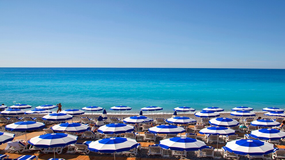 Die Cote d'Azur in Frankreich hat viele tolle Strände zu bieten