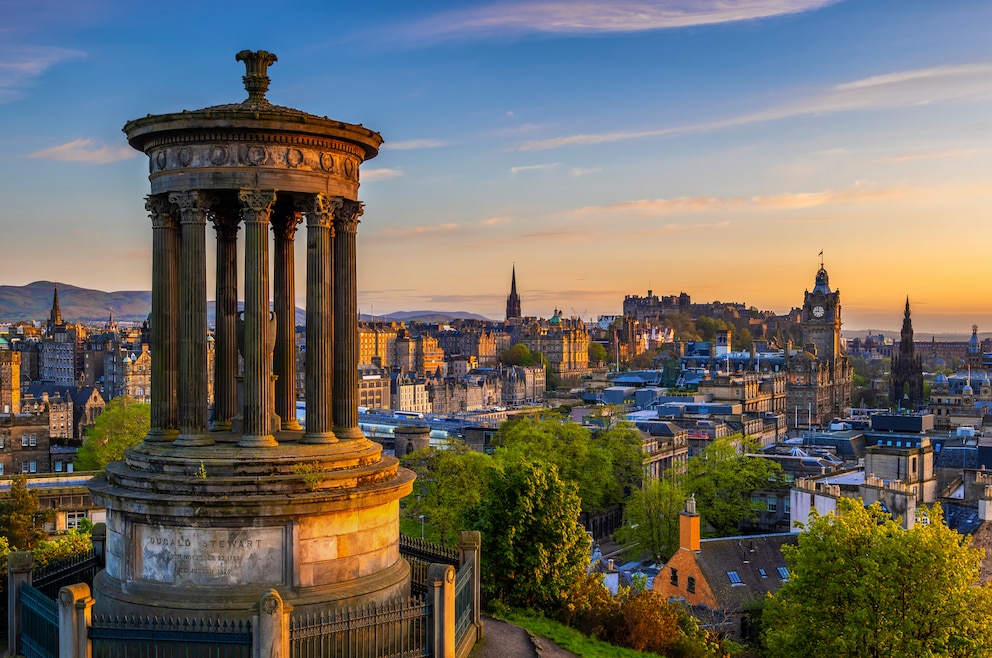 Edinburgh ist die Hauptstadt Schottlands