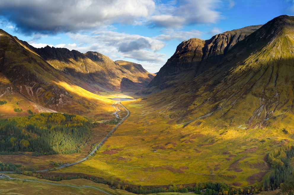 Die Highlands liegen im Nordwesten Schottlands