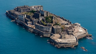 Hashima: Die verlassene japanische Insel vor Nagasaki ist ein beliebter Lost Place