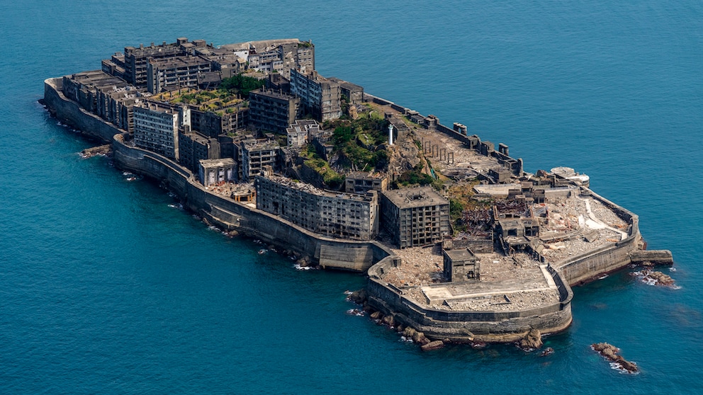 Hashima: Die verlassene japanische Insel vor Nagasaki ist ein beliebter Lost Place