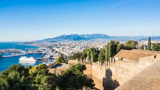 Malaga in Spanien ist die Stadt in Europa mit den meisten Sonnenstunden