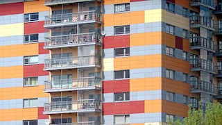 In Riga gibt es noch einige Sowjetbauten – hauptsächlich im Wohnungssektor