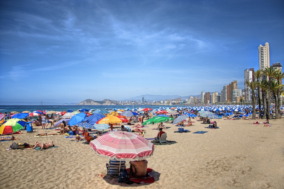 In Benidorm in Spanien verstimmen sich besonders viele Reisende den Magen