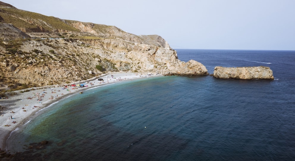 Playa Rijana is located on the Costa Tropical in the Spanish province of Granada