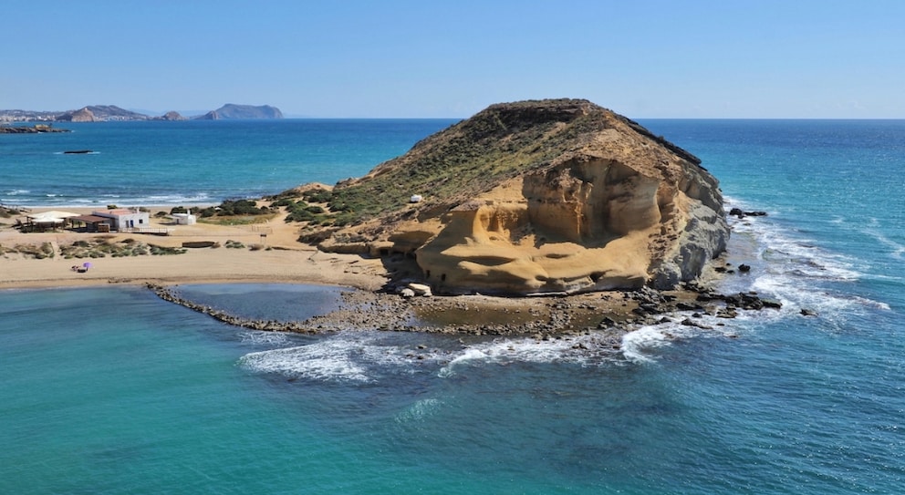 The scenery of Playa De Los Cocedores is reminiscent of Pirates of the Caribbean