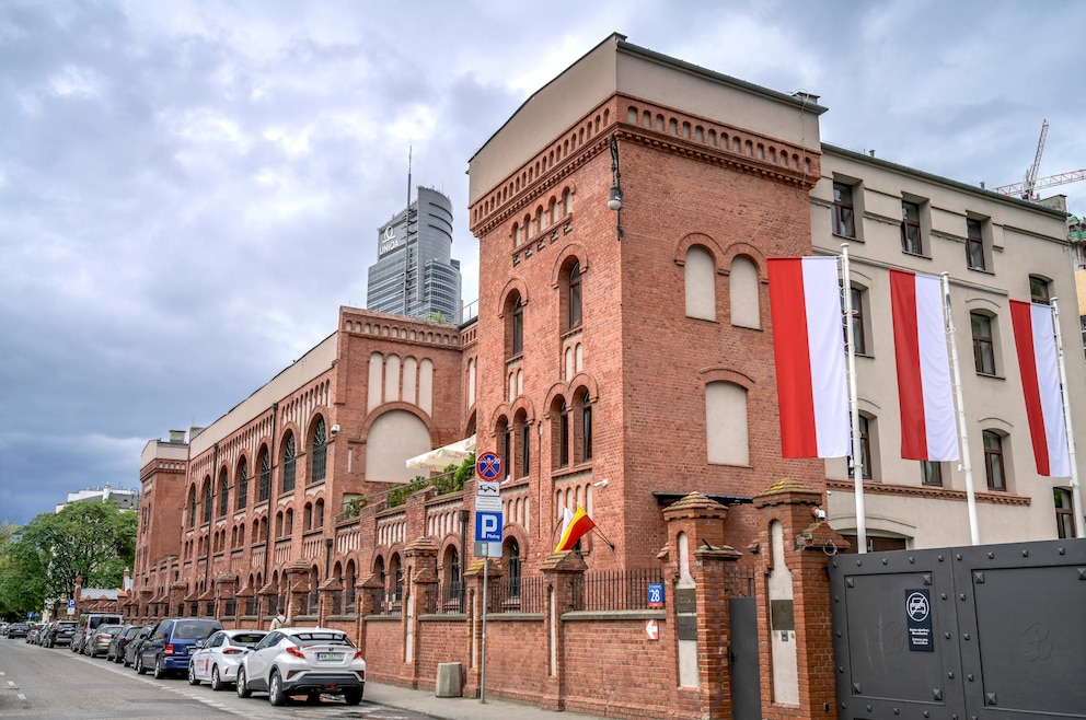 Das Museum des Warschauer Aufstandes in Polen