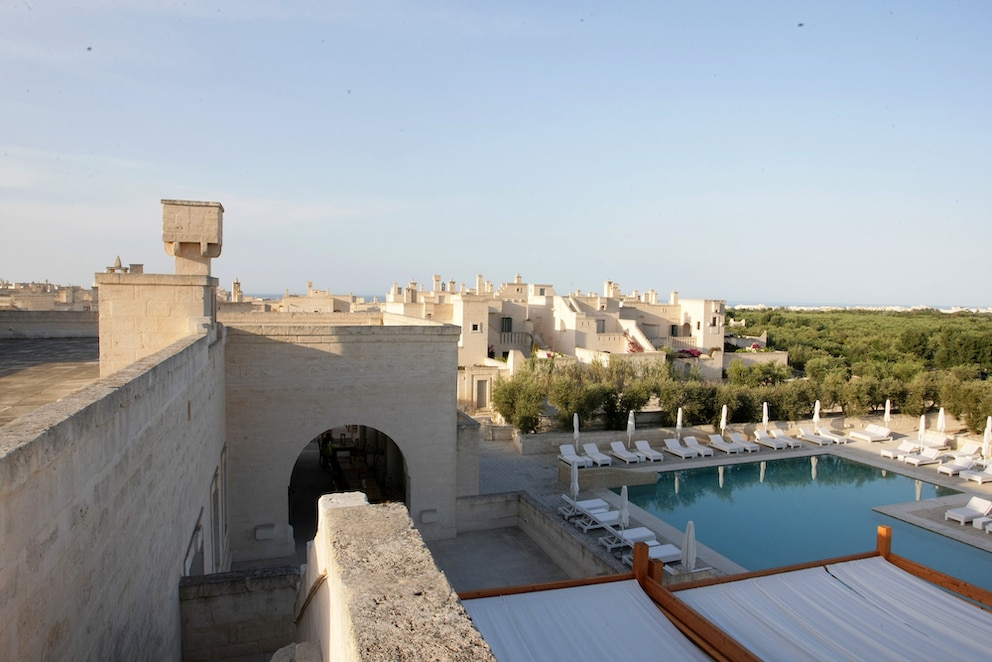 Die riesige Anlage von Borgo Egnazia bietet Gästen Luxus pur