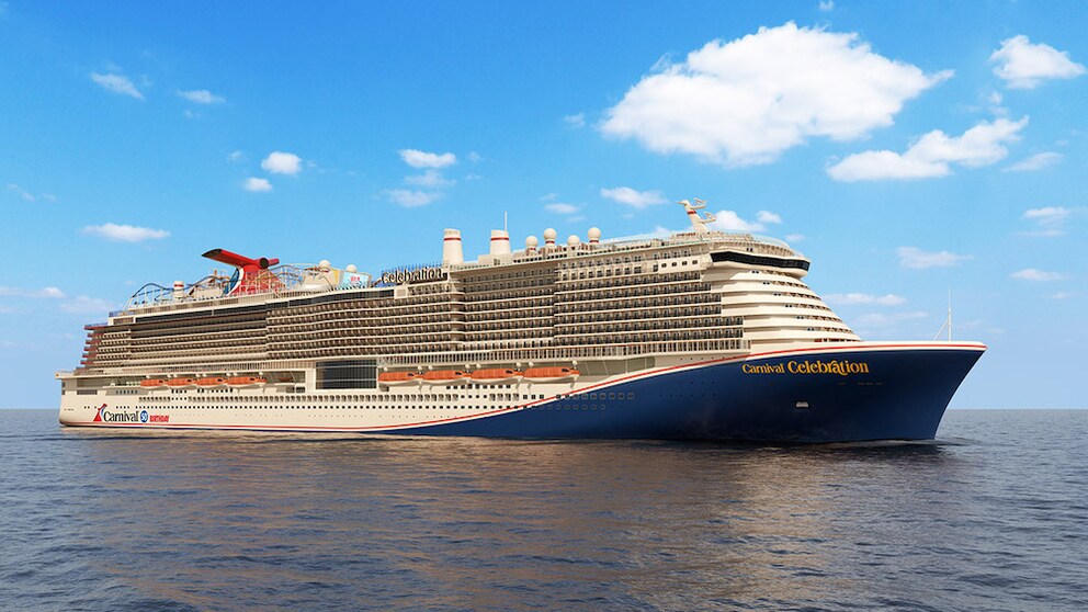 Die „Carnival Celebration“ ist das Flaggschiff der Reederei Carnival Cruise Line
