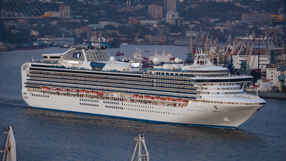 Die „Diamond Princess“ ist seit 2004 auf den Weltmeeren unterwegs