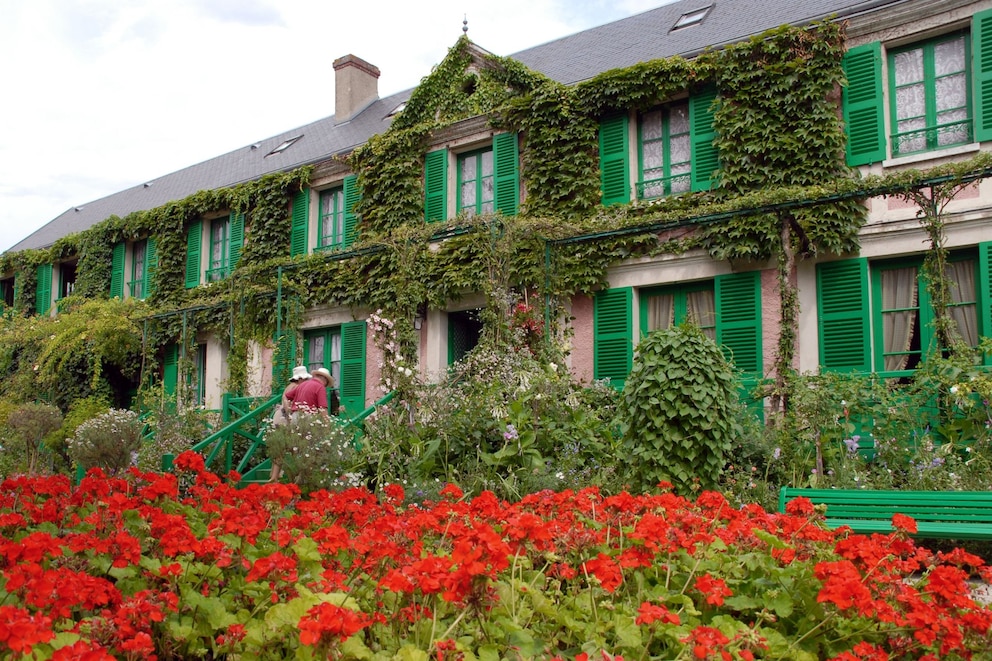 Das Haus von Claude Monet in Giverny