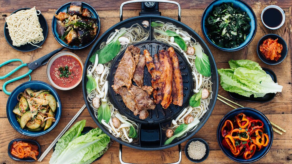 Koreanische Küche – Hotpot