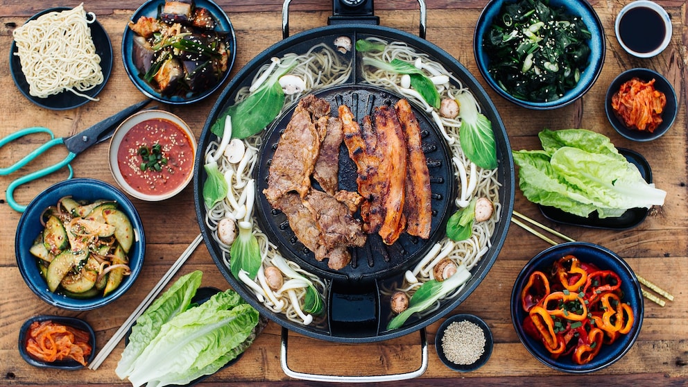 Koreanische Küche – Hotpot