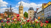 Bach-Heimatstadt Eisenach in Thüringen