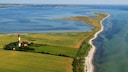 Von der Insel Fehmarn in Schleswig Holstein soll 2029 der Fehnmarnbelt-Tunnel nach Dänemark führen
